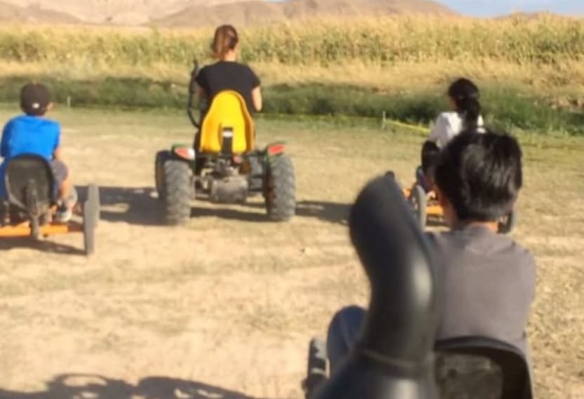 Pedal Carts at Moapa Valley Cornmaze